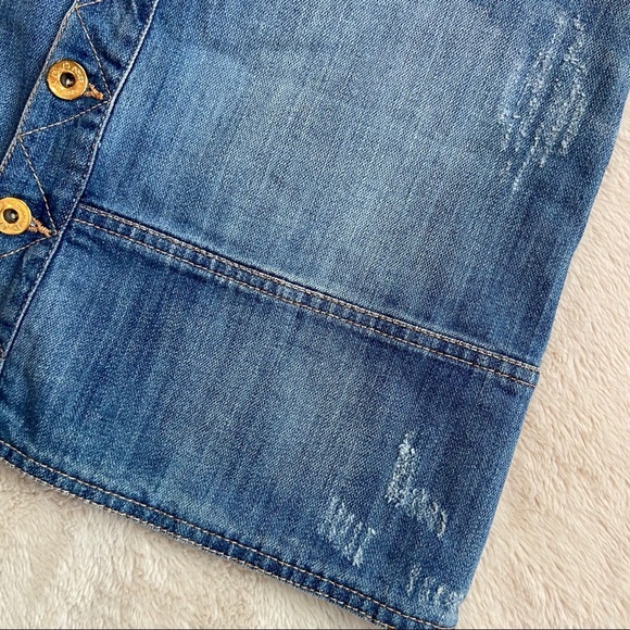 Y2K Dolce And Gabbana Denim Mini Skirt - Picture 6 of 16